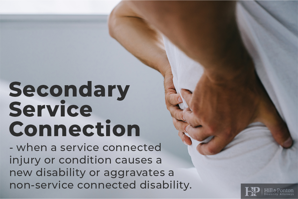 secondary service connection
