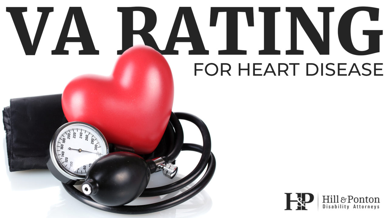 va rating for heart disease