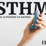 asthma claim va rating