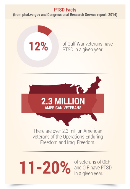 PTSD Facts Infographic
