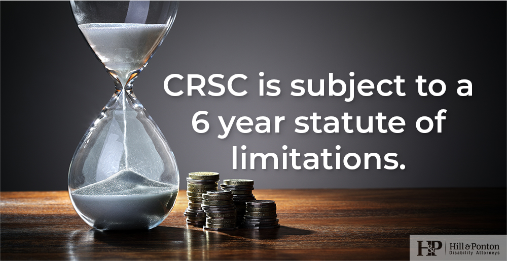CRSC 6 year statute of limitations