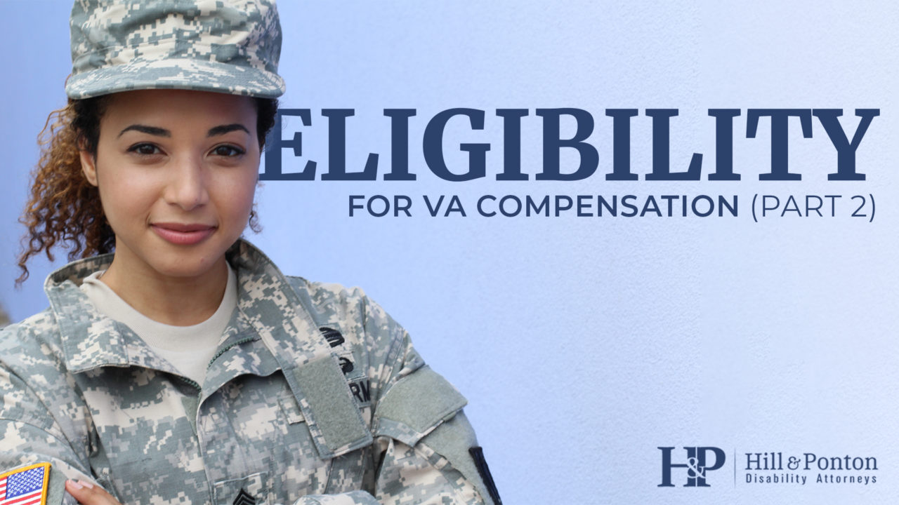 eligibility for va compensation - discharges