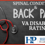 back pain and spine conditions va rating