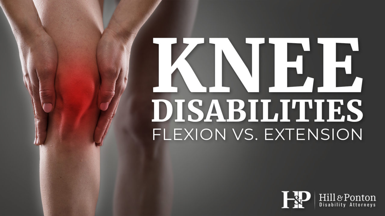 knee disabilities flexion