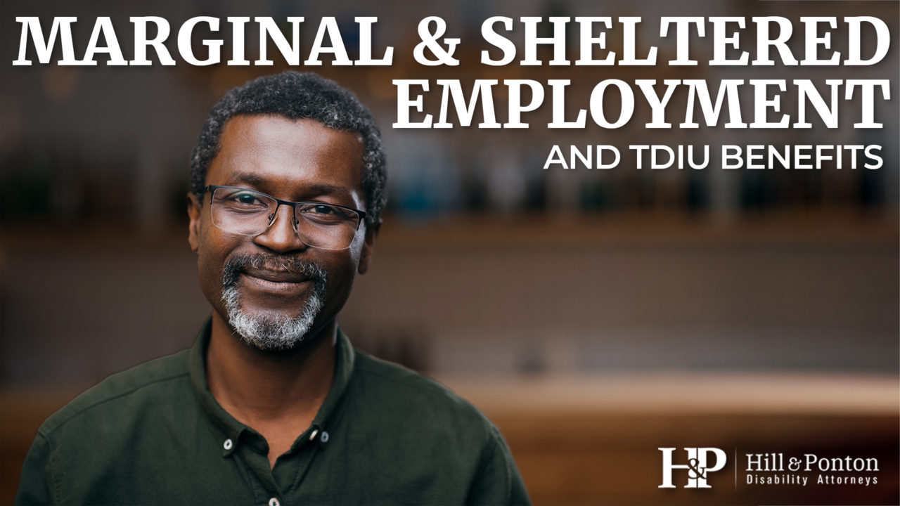 marginal and sheltered employment