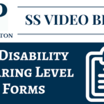 SS Video Blog - SS Disability Hearing Level Forms