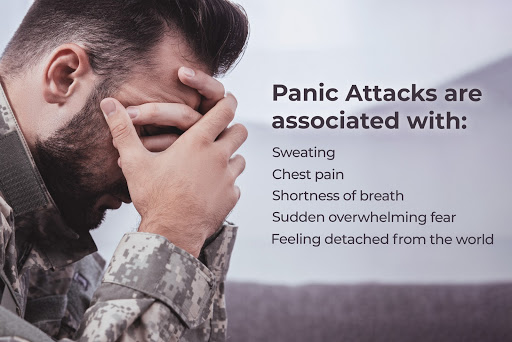 Panic attack symptoms. VA anxiety disorder