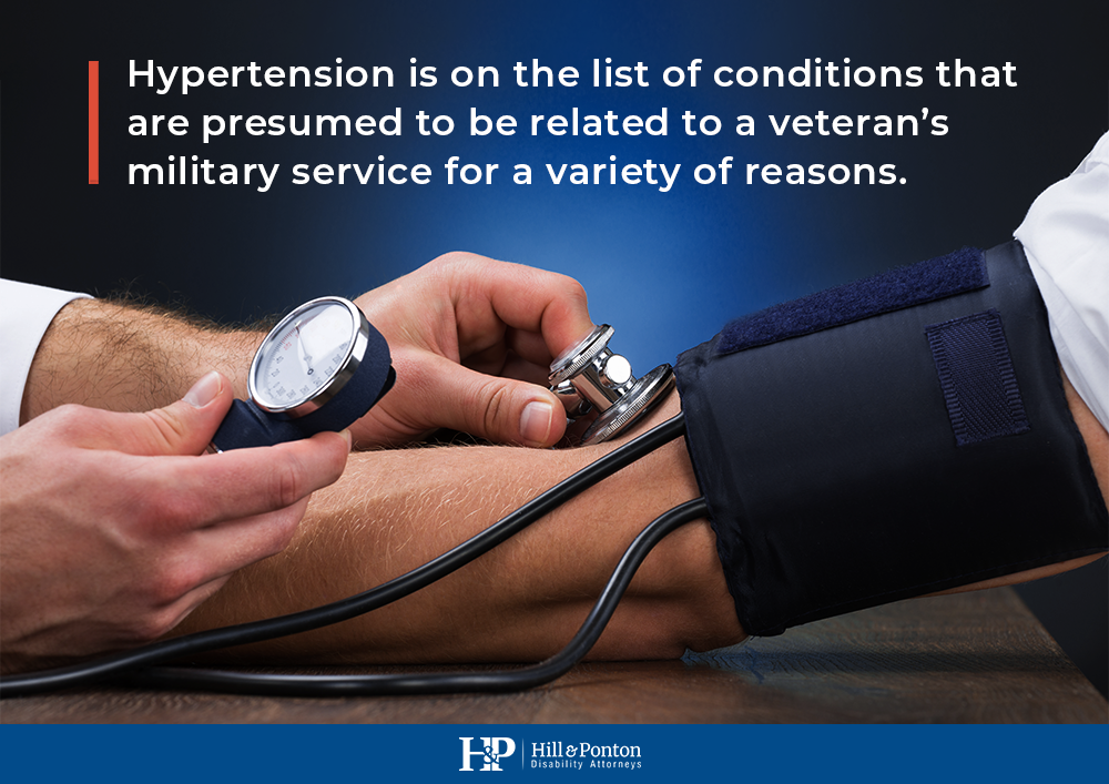hypertension presumptive benefits