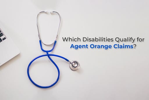 Which disabilities qualify for agent orange claims? Thailand