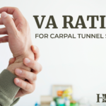 va rating for carpal tunnel wrist pain