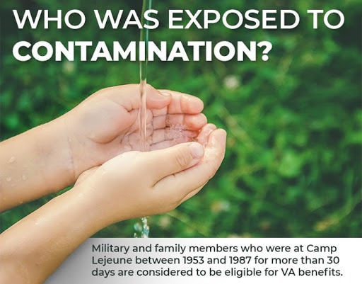 who was exposed to contamination in camp lejeune?