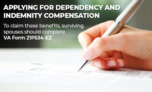 applying for DIC benefits with 21p-534ez