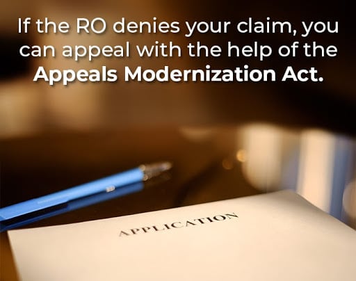 appeals modernization act