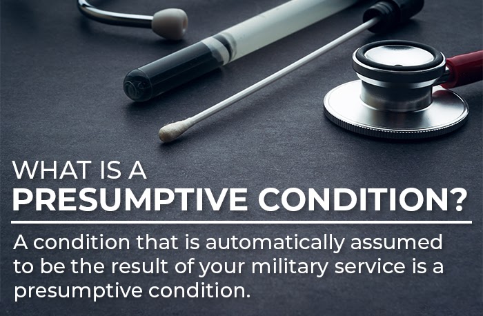 presumptive conditions - disability rates