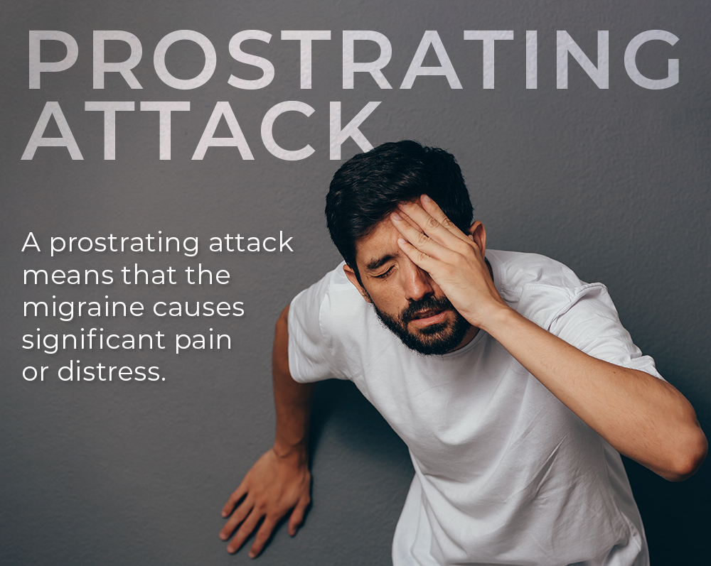prostrating migraine attacks
