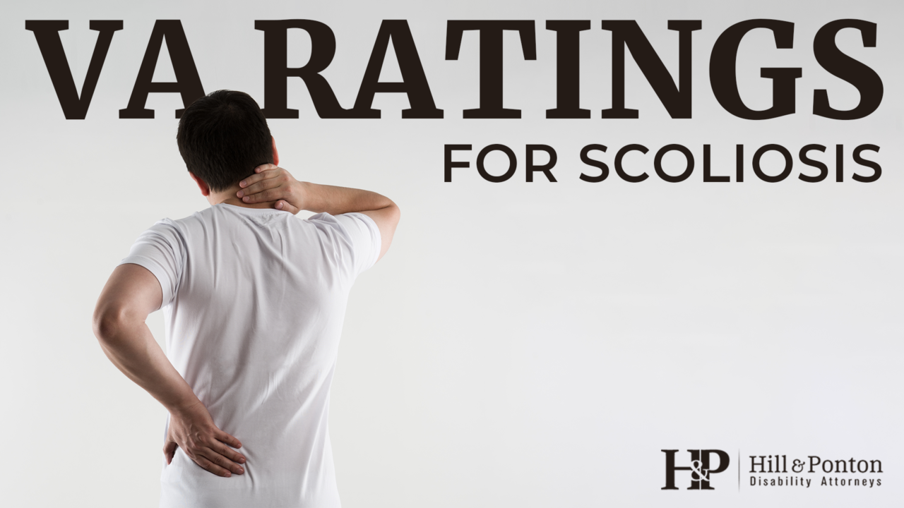 va rating for scoliosis