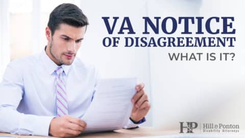 VA notice of disagreement