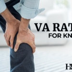 VA disability rating for knee pain