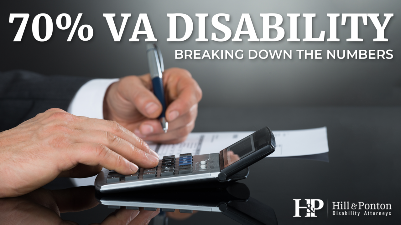 70% VA disability