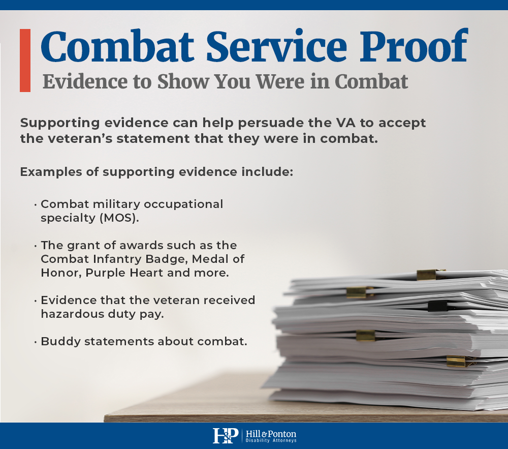 combat veteran benefits