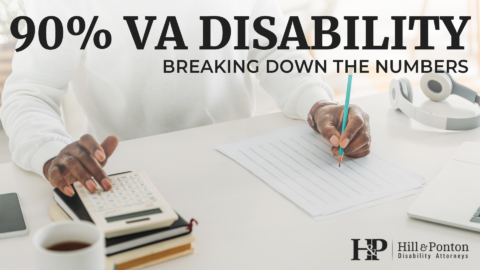 90% VA disability ratings