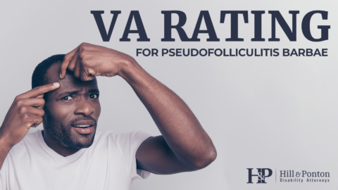 VA ratings for pseudofolliculitis barbae