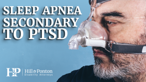 sleep apnea secondary to PTSD