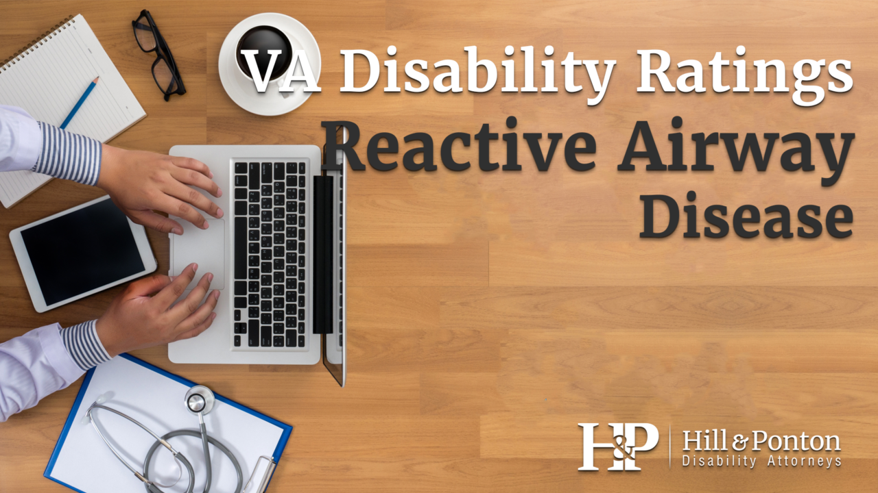 va disability rating reactive airway disease