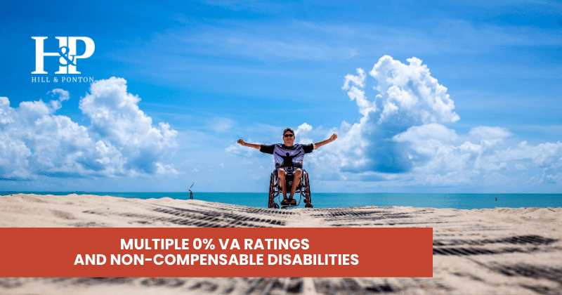 Multiple 0% VA Ratings and Non-Compensable Disabilities