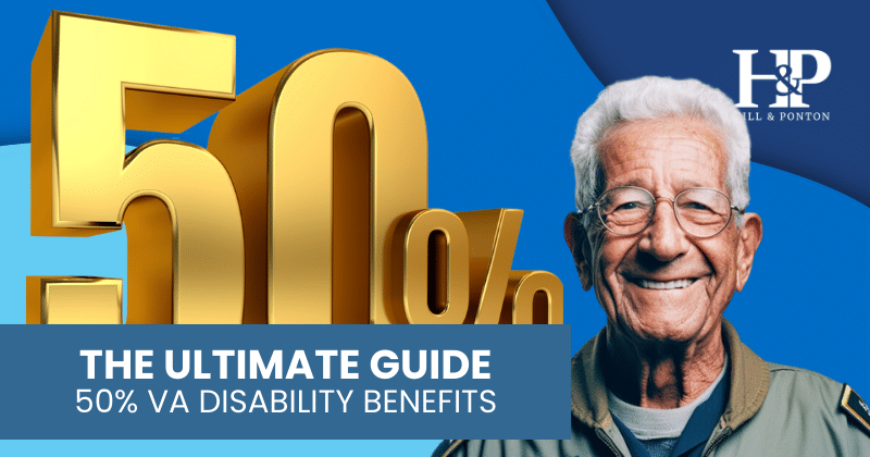 50% VA Disability Benefits