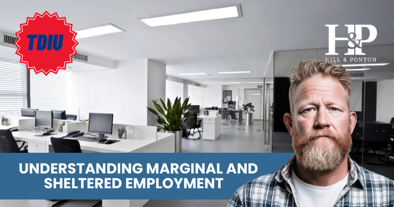 Marginal and Sheltered Employment