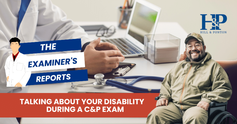 Talking About Your Disability C&P Exam