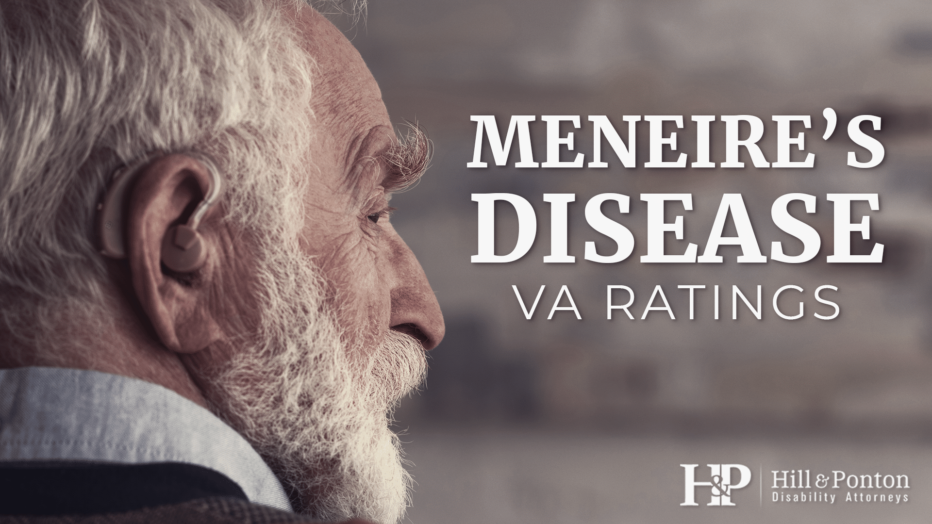 meniere's disease va ratings