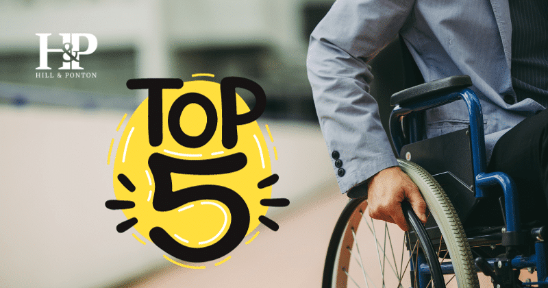 Top 5 Disabilities