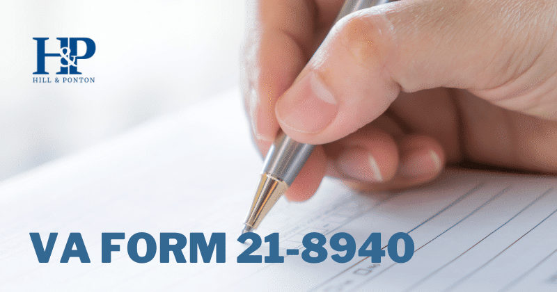 VA Form 21-8940