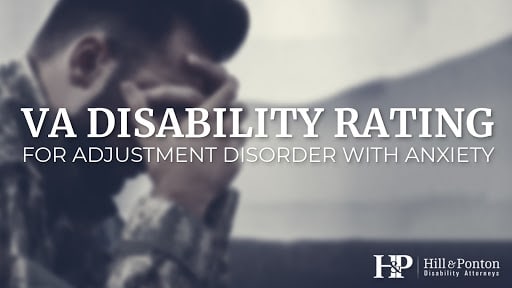VA Disability Rating for Adjustment Disorder with Anxiety