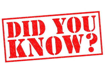 DID YOU KNOW?