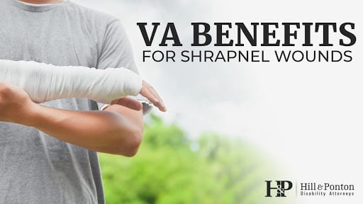 shrapnel wounds
